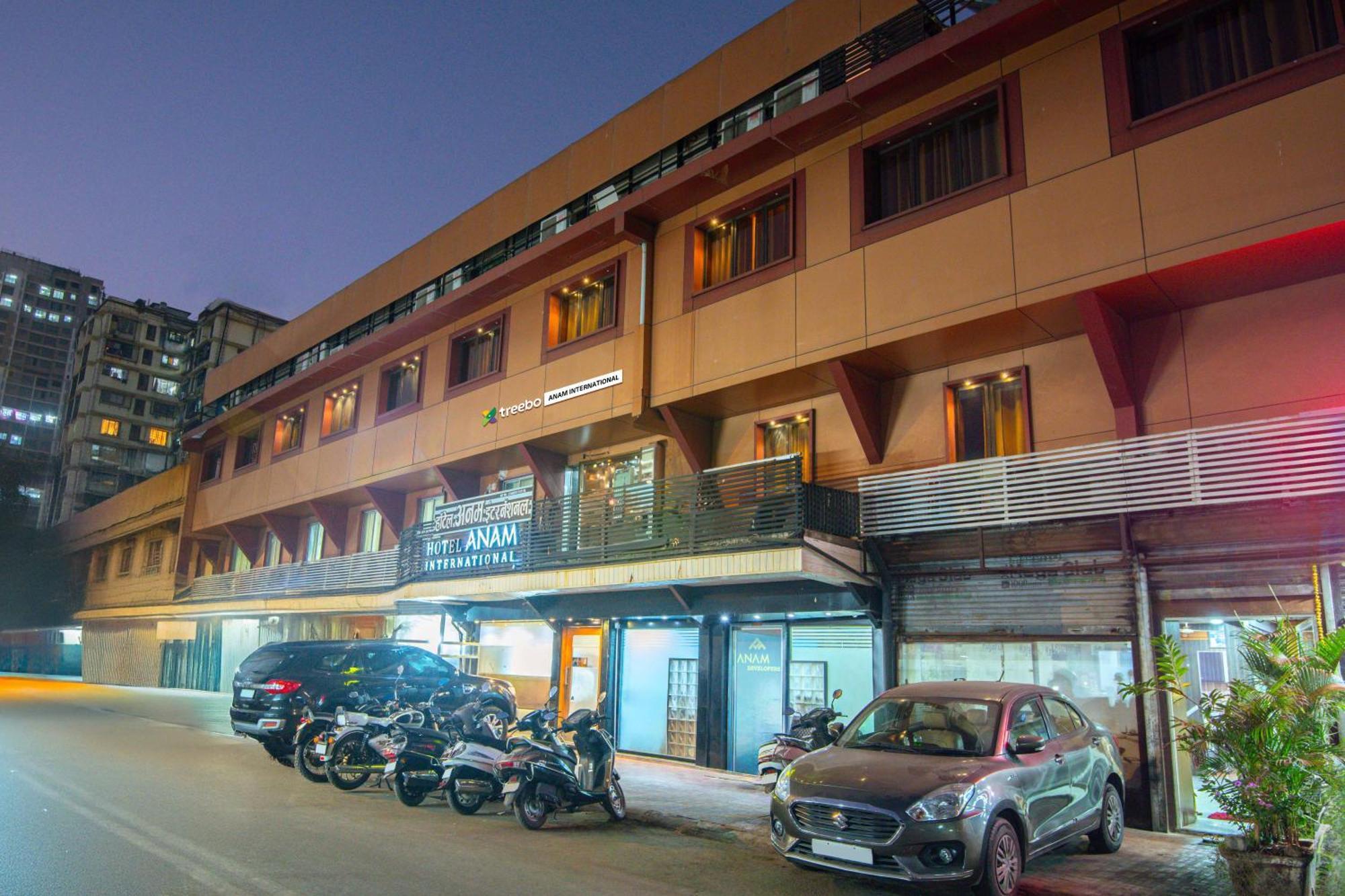 Treebo Anam International Hotell Mumbai Exteriör bild